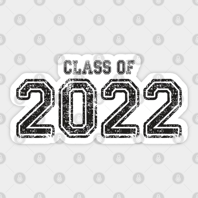 Class of 2022 Sticker by Jitterfly
